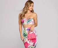 Lush And Lavish Crop Top