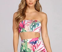 Lush And Lavish Crop Top