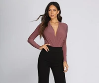 Just Pleat It Bodysuit