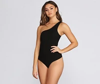 Shake It Off-Shoulder Bodysuit