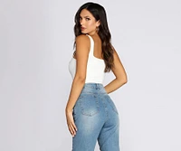 Square Neck Tank Bodysuit
