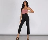 Square Neck Tank Bodysuit