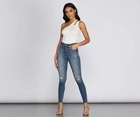 Twice As Nice Ribbed Bodysuit