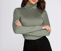 Soft Turtleneck Bodysuit