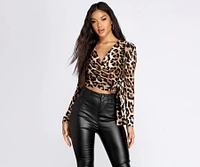 Wrapped Fierce Style Top