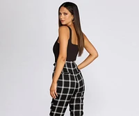 Square Neck Tank Bodysuit