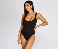 Square Neck Tank Bodysuit
