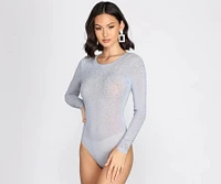 Mesh Icy Heat Stone Bodysuit