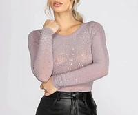 Mesh Icy Heat Stone Bodysuit