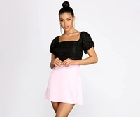 Lace Is More Crop Top