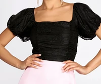 Lace Is More Crop Top