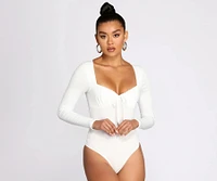 Sweet On You Knit Bodysuit