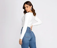 Feeling Myself Ruched Bodysuit