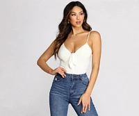 Knot Your Baby Fitted Bodysuit