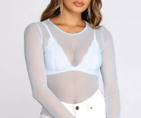 Major Moment Mesh Bodysuit