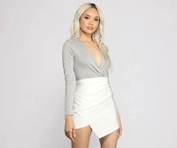 All Wrapped Up Chic Style Bodysuit