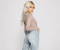 All Wrapped Up Chic Style Bodysuit