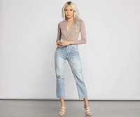 All Wrapped Up Chic Style Bodysuit