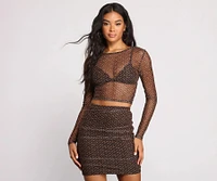 All Eyes On You Crop Top
