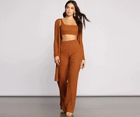 Major Cozy Vibes Cropped Tank