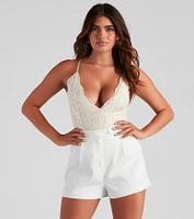 Irresistible Lace Bodysuit