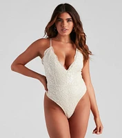 Irresistible Lace Bodysuit