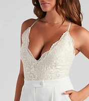 Irresistible Lace Bodysuit