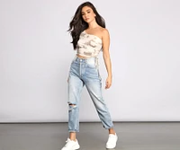Keep It Casual And Chic Crop Top