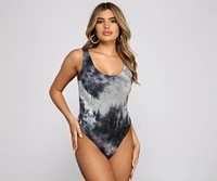 So Retro Tie Dye Bodysuit