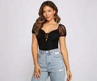 Sweet Intentions Polka Dot Bodysuit