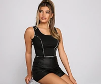Set The Seams Cropped Tank Top