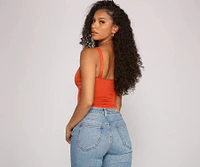 Keep It On-Trend Strappy Bodysuit