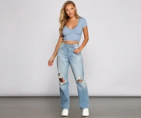 Cute And Casual Everyday Crop Top