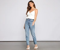 Flirty Flair Ruffled Crop Top