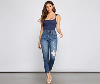 Sealed Basics Ribbed Knit Bodysuit