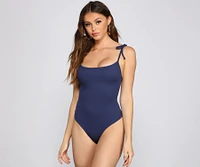 Sealed Basics Ribbed Knit Bodysuit