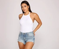 Chic And Seamless Sleeveless Bodysuit