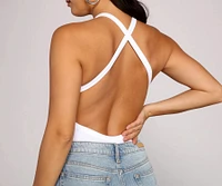 Chic And Seamless Sleeveless Bodysuit