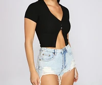 Basic Must-Have Button-Up Top