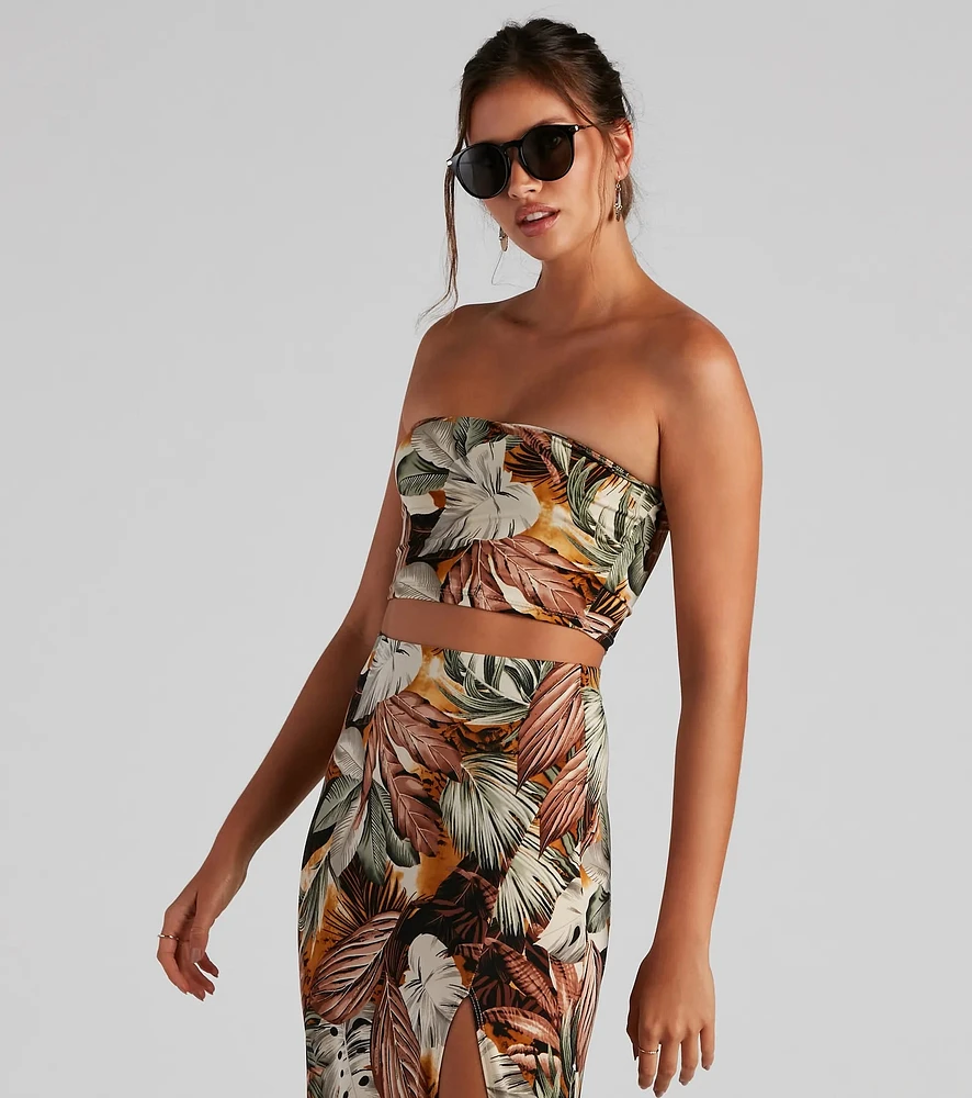 Tropical Dream Tube Top