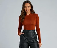 Turn Heads Strappy Back Bodysuit