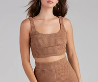 Trendy Textures Sleeveless Knit Tank