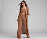 Trendy Textures Sleeveless Knit Tank