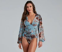 Blooming Chic Floral Bodysuit
