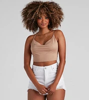 Short Romance Knit Crop Top