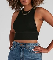 The Basic Crew Racer Top