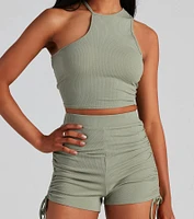 Cruising Together Rib Tank Top