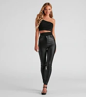 Such A Vibe Ruched Bodysuit