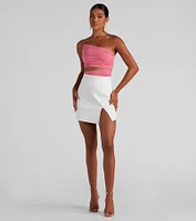 Such A Vibe Ruched Bodysuit