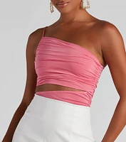 Such A Vibe Ruched Bodysuit